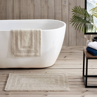 Thumbnail 3: Eddie Bauer Eddie Bauer 2 Pc Logan Reversible Tufted Bath Rug Set 