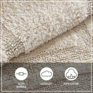 Thumbnail 8: Eddie Bauer Eddie Bauer Logan Tufted Bath Rug 