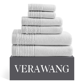 Thumbnail 12: Vera Wang Vera Wang 6 Pc. Sculpted Pleat Solid Terry Towel Set 