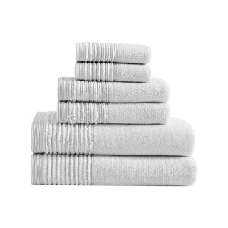 Thumbnail 1: Vera Wang Vera Wang 6 Pc. Sculpted Pleat Solid Terry Towel Set 