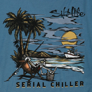 Thumbnail 3: Salt Life Salt Life Mens Bone Island Tee 
