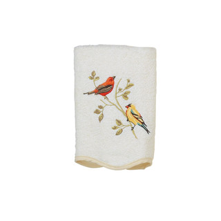 Thumbnail 6: Avanti Avanti Premier Songbirds Scalloped Towel Collection 