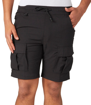 Thumbnail 1: Burnside Burnside Mens Poly Span Cargo Shorts 
