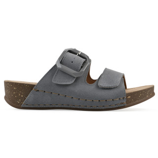 Thumbnail 2: White Mountain White Mountain Womens Fearful Slip-on Wedge Sandal 