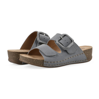 Thumbnail 7: White Mountain White Mountain Womens Fearful Slip-on Wedge Sandal 