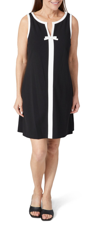 Thumbnail 1: Karl Lagerfeld Karl Lagerfeld Womens Sleeveless Jersey Ditsy Swing Dress 