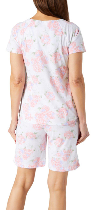 Thumbnail 2: Carole Hochman Carole Hochman Womens 2 Pc Floral Pajama Shorts Set 