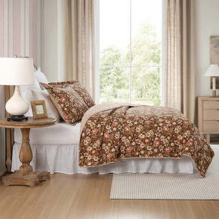 Thumbnail 12: Laura Ashley Laura Ashley Marta Reversible Quilt Set 