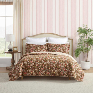 Thumbnail 3: Laura Ashley Laura Ashley Marta Reversible Quilt Set 