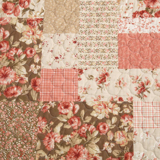 Thumbnail 14: Laura Ashley Laura Ashley Henrietta Patchwork Reversible Quilt Set 