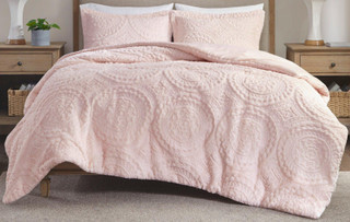 Thumbnail 4: Madison Park Madison Park Arya Medallion Ultra Plush Comforter Set 