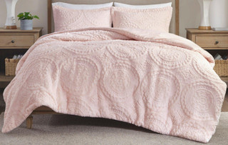 Thumbnail 5: Madison Park Madison Park Arya Medallion Ultra Plush Comforter Set 