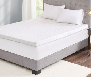Thumbnail 3: Sleep Philosophy Flexapedic 3'' Cooling Gel Memory Foam Mattress Topper 