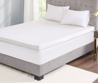 Thumbnail 5: Sleep Philosophy Flexapedic 3'' Cooling Gel Memory Foam Mattress Topper 