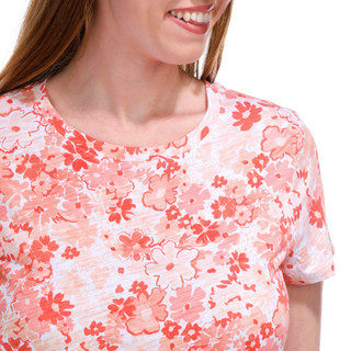 Thumbnail 2: Blue Sol Blue Sol Womens Short Sleeve Daisy Print Luxey Scoop Top 