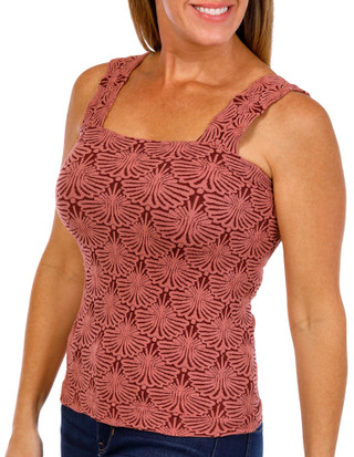 Thumbnail 4: BUNULU Bunulu Womens Textured Sleeveless Tank Top 