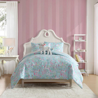 Thumbnail 15: Laura Ashley Laura Ashley Kids Magical Unicorns Comforter Sham Set 