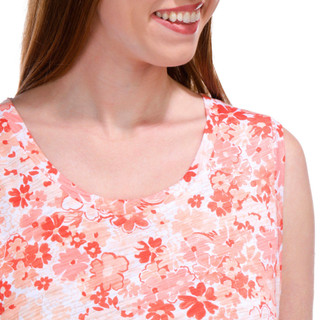 Thumbnail 5: Blue Sol Blue Sol Womens Luxey Vintage Daisy Print Scoop Tank Top 