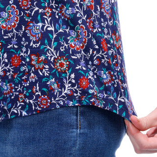 Thumbnail 5: Blue Sol Blue Sol Womens Luxey Bloom Print Scoop Tank Top 