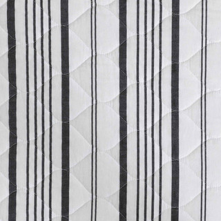 Thumbnail 13: Laura Ashley Laura Ashley Stripe Perfection Reversible Quilt Set 