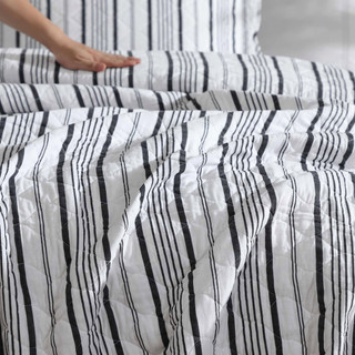 Thumbnail 30: Laura Ashley Laura Ashley Stripe Perfection Reversible Quilt Set 