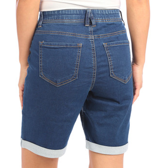 Thumbnail 2: Angels Angels Womens 9 in. Bermuda Shorts 