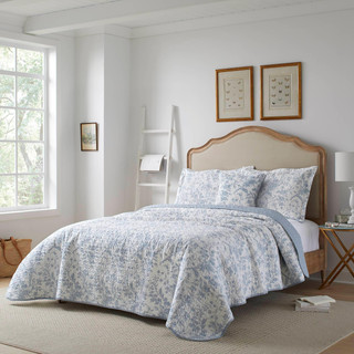 Thumbnail 5: Laura Ashley Laura Ashley Amberley Reversible Quilt Set 