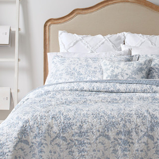 Thumbnail 8: Laura Ashley Laura Ashley Amberley Reversible Quilt Set 