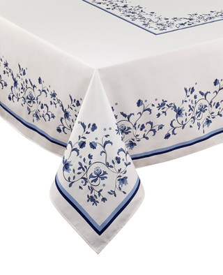 Thumbnail 6: Spode Spode Blue Portofino Oblong Tablecloth 