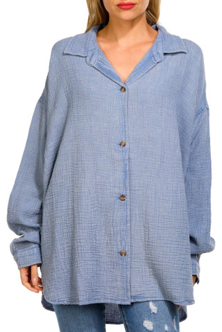 Thumbnail 1: ROXY Roxy Juniors Morning Time Button Down Top 