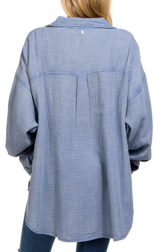 Thumbnail 2: ROXY Roxy Juniors Morning Time Button Down Top 