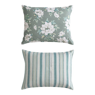 Thumbnail 9: Laura Ashley Laura Ashley Wisely Floral Reversible Comforter Set 