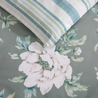 Thumbnail 23: Laura Ashley Laura Ashley Wisely Floral Reversible Comforter Set 