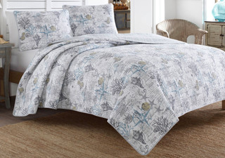 Thumbnail 1: Tommy Bahama Tommy Bahama Beach Bliss Quilt Set 