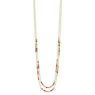 Thumbnail 2: Bay Studio Bay Studio Multi 2 Row Long Necklace 