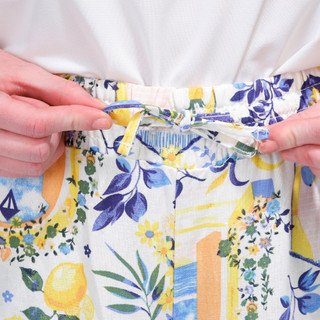 Thumbnail 5: Blue Sol Blue Sol Womens Print Wide Leg Pants 