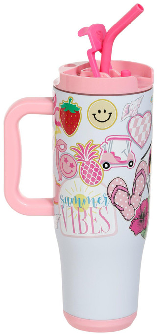 Thumbnail 2: SIMPLY SOUTHERN Simply Southern 40 oz Stick Vibes Tumbler 