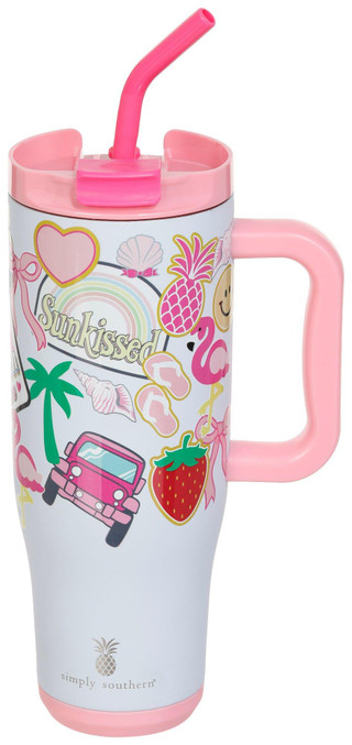Thumbnail 1: SIMPLY SOUTHERN Simply Southern 40 oz Stick Vibes Tumbler 