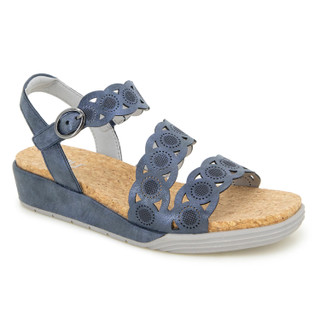Thumbnail 1: JBU JBU Womens Winona Cork Footbed Sandal 