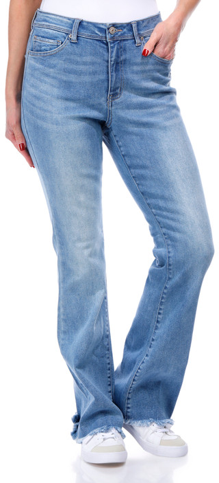 Thumbnail 1: Rewash Rewash Juniors High Rise Bootcut Jeans 