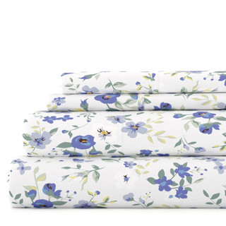 Thumbnail 17: Home Collections Home Collections Premium Ultra Soft Blossoms Sheet Set 