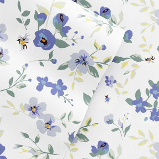 Thumbnail 14: Home Collections Home Collections Premium Ultra Soft Blossoms Sheet Set 