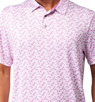 Thumbnail 3: PGA TOUR PGA TOUR Mens Geo Print Golf Polo 