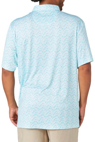 Thumbnail 2: PGA TOUR PGA TOUR Mens Geo Print Golf Polo 