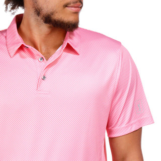 Thumbnail 2: PGA TOUR PGA TOUR Mens Micro Geo Print Golf Polo 