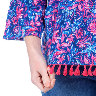 Thumbnail 2: Stella Parker Stella Parker Womens Catherine 3/4 Sleeve Top 