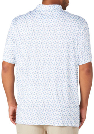 Thumbnail 2: PGA TOUR PGA TOUR Mens Refreshments Printed Golf Polo 