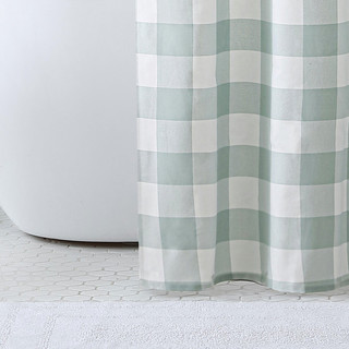 Thumbnail 2: Eddie Bauer Eddie Bauer Cabin Plaid Shower Curtain 