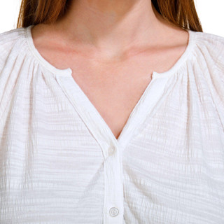 Thumbnail 3: Coral Bay Coral Bay Petite Short Puff Sleeve Textured Fabric Top 