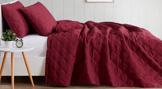 Thumbnail 7: Truly Soft Truly Soft Everyday 3D Puff Quilted Quilt Set 